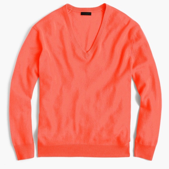 J. Crew Sweaters - J Crew Italian Cashmere Boyfriend V-neck Sweater